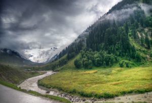 Storm clouds over mountains in India. La Nina is a welcome respite to countries like India which experienced the worst drought due to El Nino. Image: Shutterstock